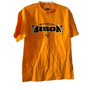 North Dakota State Bison CI Sport Yellow SS T-Shirt, Size M